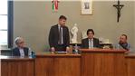 Nella foto da sinistra l’Assessore Elio Vignetta, il Vice Ministro Andrea Olivero, il Sindaco Luca Colombatto e il Vice Sindaco Ivo Beccaria